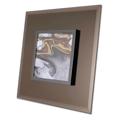 Hydrous 1 Mirror Art Square